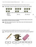 1st Grade Operations and Algebraic Thinking Test- Common C