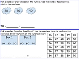 1st Grade Pearson Envision Math Exit Tickets Topic 11