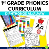 1st Grade Phonics Curriculum - Diphthong au/aw