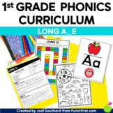 1st Grade Phonics Curriculum - Long a Silent e