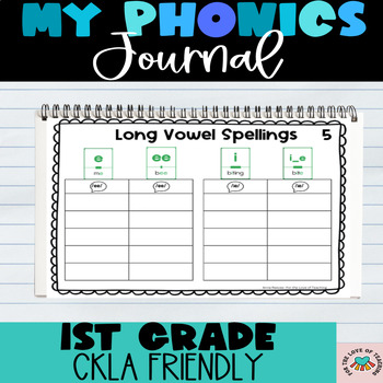 Preview of 1st Grade Phonics Journal | CKLA Skills Phonics Journal | Phonics