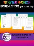 SoR 1st Gr. Phonics: Level 1 Unit 4 Bonus Letters (-ff, -l