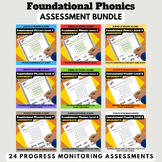 1st Grade Phonics Tests | Progress Monitoring Assessment B