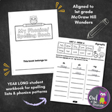 1st Grade Phonics/Spelling Book (Aligned with Wonders 2017-2023)