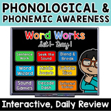 1st Grade Phonological & Phonemic Awareness Digital, Daily