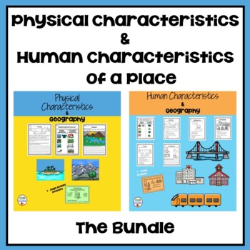 Preview of 1st Grade: Physical and Human Characteristics of a Place