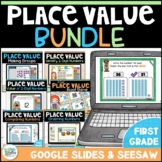 1st Grade Place Value Tens and Ones Digital Math Activitie