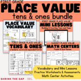 1st Grade Place Value | Tens and Ones Place Activities, As