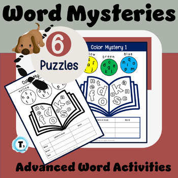 Preview of 1st Grade Spelling Puzzle with Advanced Enrichment for Gifted & Early Finishers
