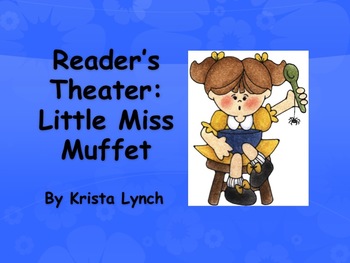 Preview of 1st Grade Reader's Theater:  Little Miss Muffet and the Spider