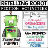 Retelling Robot Craft - Retell Graphic Organizers | 1st Gr