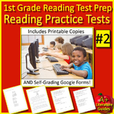 1st Grade Reading Practice Tests - Printable Copies and Go