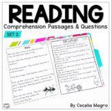 1st Grade Reading Comprehension Passages and Questions Set 2