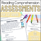 1st Grade Reading Comprehension Tests