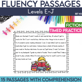 1st Grade Reading Fluency Passages | Level E-J Set 2 | Com