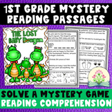 1st Grade Mystery Reading Passages with Comprehension Ques