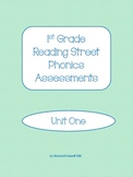 1st Grade Reading Street Phonics Assessments