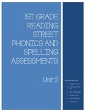 1st Grade Reading Street Phonics Assessments