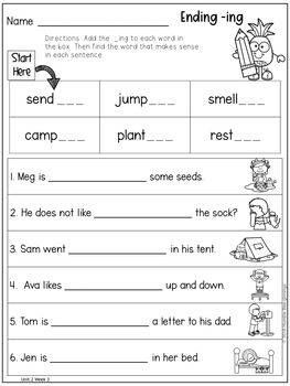 1st Grade Reading Unit 2 Week 3 by Humble Bee-ginnings | TpT