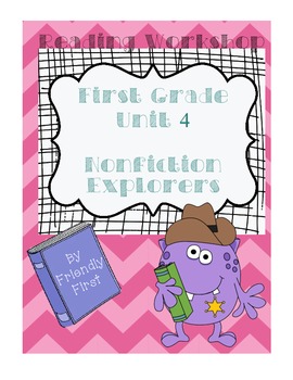 Preview of 1st Grade Reading Nonfiction Explorers Charts & Teaching Points