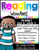 1st Grade Reading Wonders {Grade 1, Unit 5, Week 4}