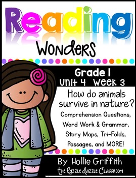 Preview of 1st Grade Reading Wonders Supplement {Grade 1, Unit 4, Week 3}