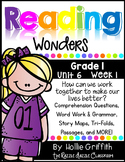 1st Grade Reading Wonders Supplement {Grade 1, Unit 6, Week 1}