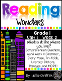 1st Grade Reading Wonders Supplement {Unit 1, Week 2}