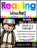 1st Grade Reading Wonders Supplement Unit 3, Week 3