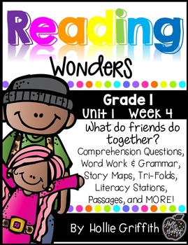 Preview of 1st Grade Reading Wonders Supplement {Unit 1, Week 4}