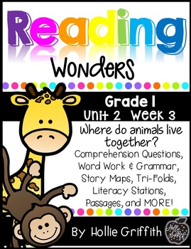 Preview of 1st Grade Reading Wonders Supplement {Unit 2, Week 3}