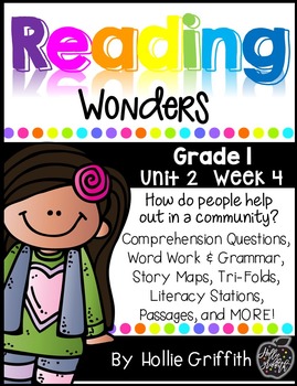 Preview of 1st Grade Reading Wonders Supplement {Unit 2, Week 4}