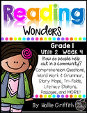 1st Grade Reading Wonders Supplement {Unit 2, Week 4}
