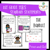 1st Grade Reading and Math TEKS - Standard Statements