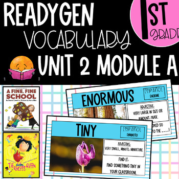 Preview of 1st Grade ReadyGEN Unit 2 Module A Vocabulary