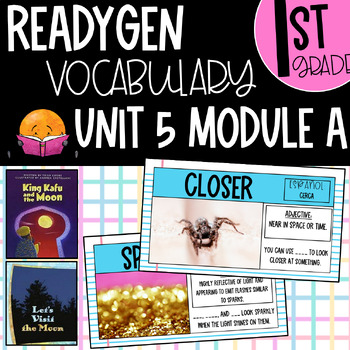 Preview of 1st Grade ReadyGEN Unit 5 Module A Vocabulary