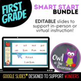 1st Grade - SMART START BUNDLE (Google Slides™) - Aligned 