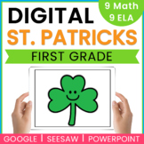 1st Grade Saint Patrick's Day Digital Centers Bundle | See