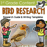 1st Grade Science- Bird Research Nonfiction Writing Projec