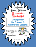 1st Grade Science Daily Review Pack