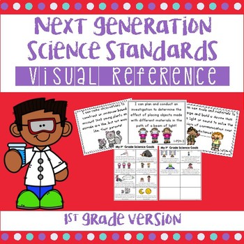 Preview of 1st Grade NGSS I Can Statements (Next Generation Science Standards)