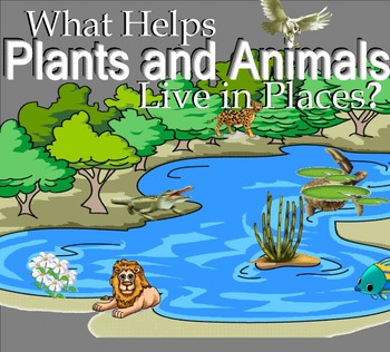 Preview of SMARTboard: 1st Grade Science: Plants and Animals