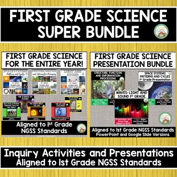 Preview of 1st Grade Science Complete Curriculum Aligned to NGSS