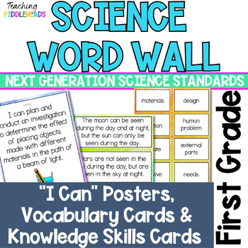 1st Grade Science Wall 