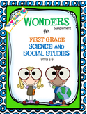 1st Grade Science and Social Studies for Wonders