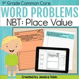 1st Grade Math Word Problems NBT and Place Value - Short Answer Response