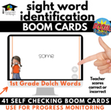 1st Grade Sight Word Digital Progress Monitoring Activity