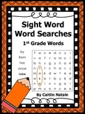 1st Grade Sight Word Word Searches