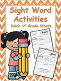 1st Grade Sight Word Worksheets