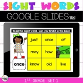 1st Grade Sight Words Set 1 Mystery Picture Google Slides™